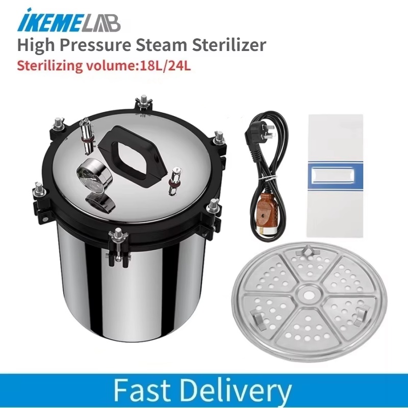 Medical Laboratories - IKEME 18/24L Autoclave portatile Macchina Riscaldamento