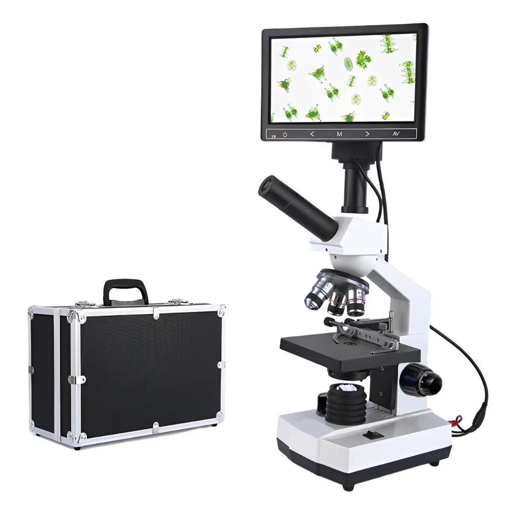 Medical Laboratories - Microscopio digitale con schermo HD più
