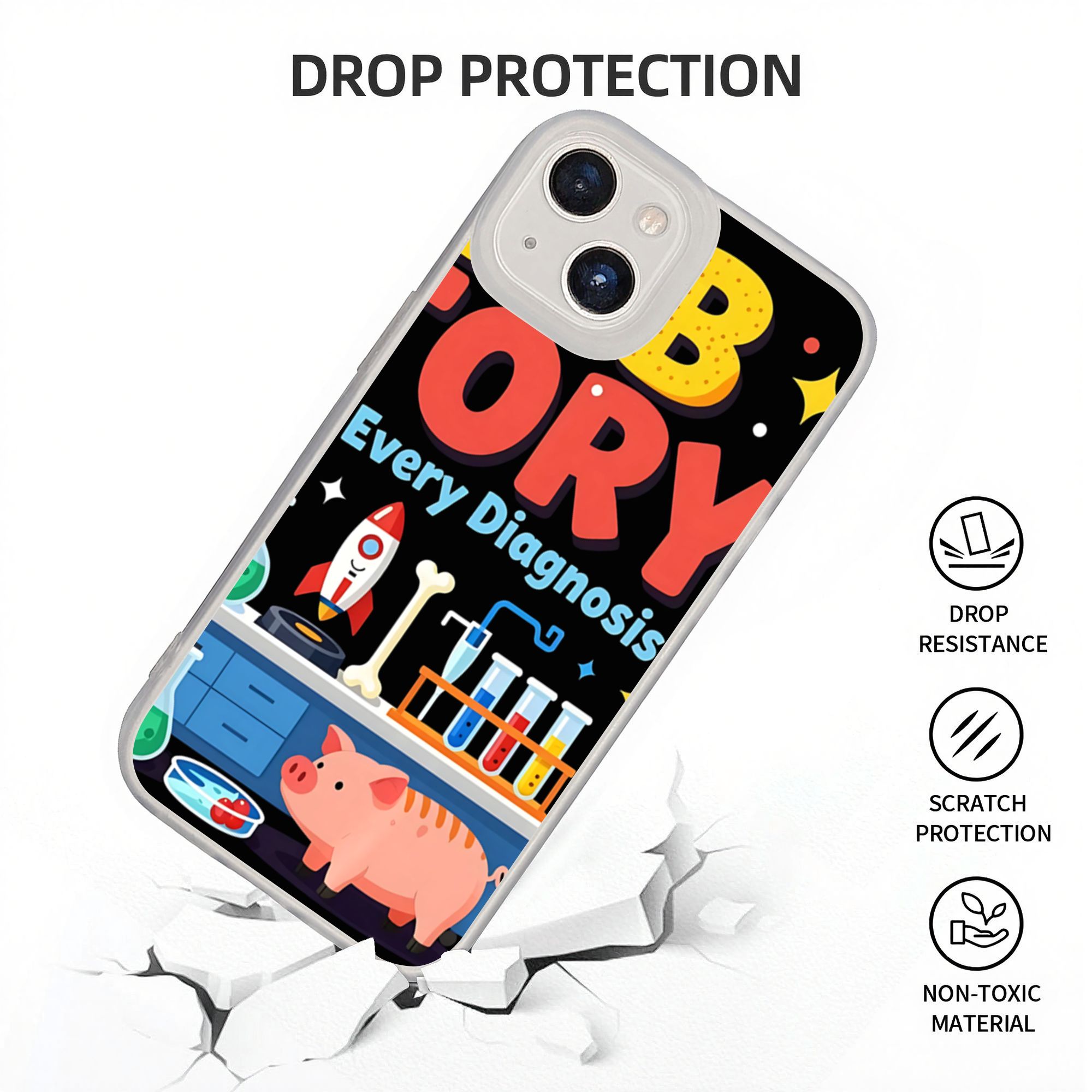 Medical Laboratory Technician - Nuova Cover Antiurto Armor per iPhone