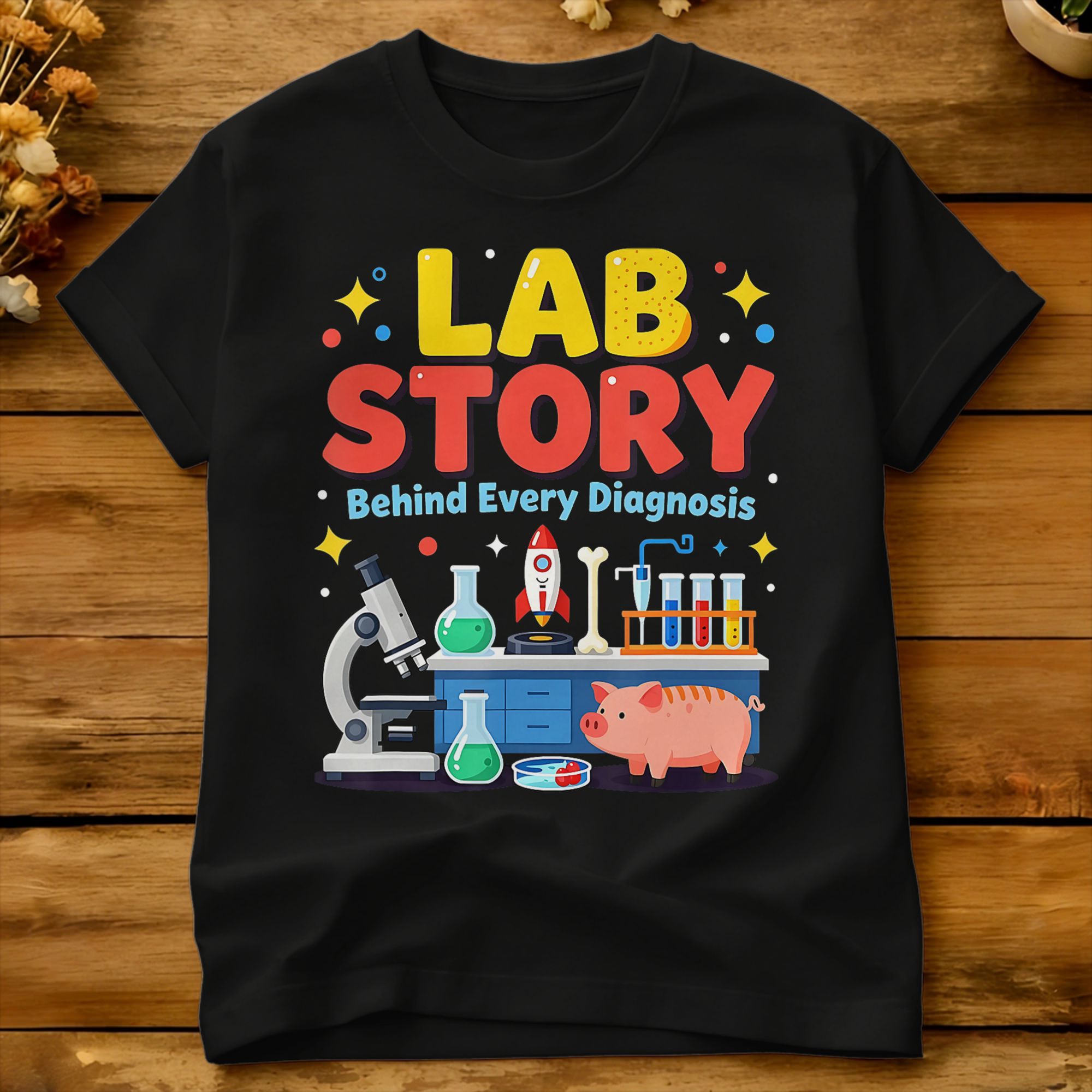 T-shirt da uomo per tecnici di - Medical Laboratory Technician recensione e prezzo