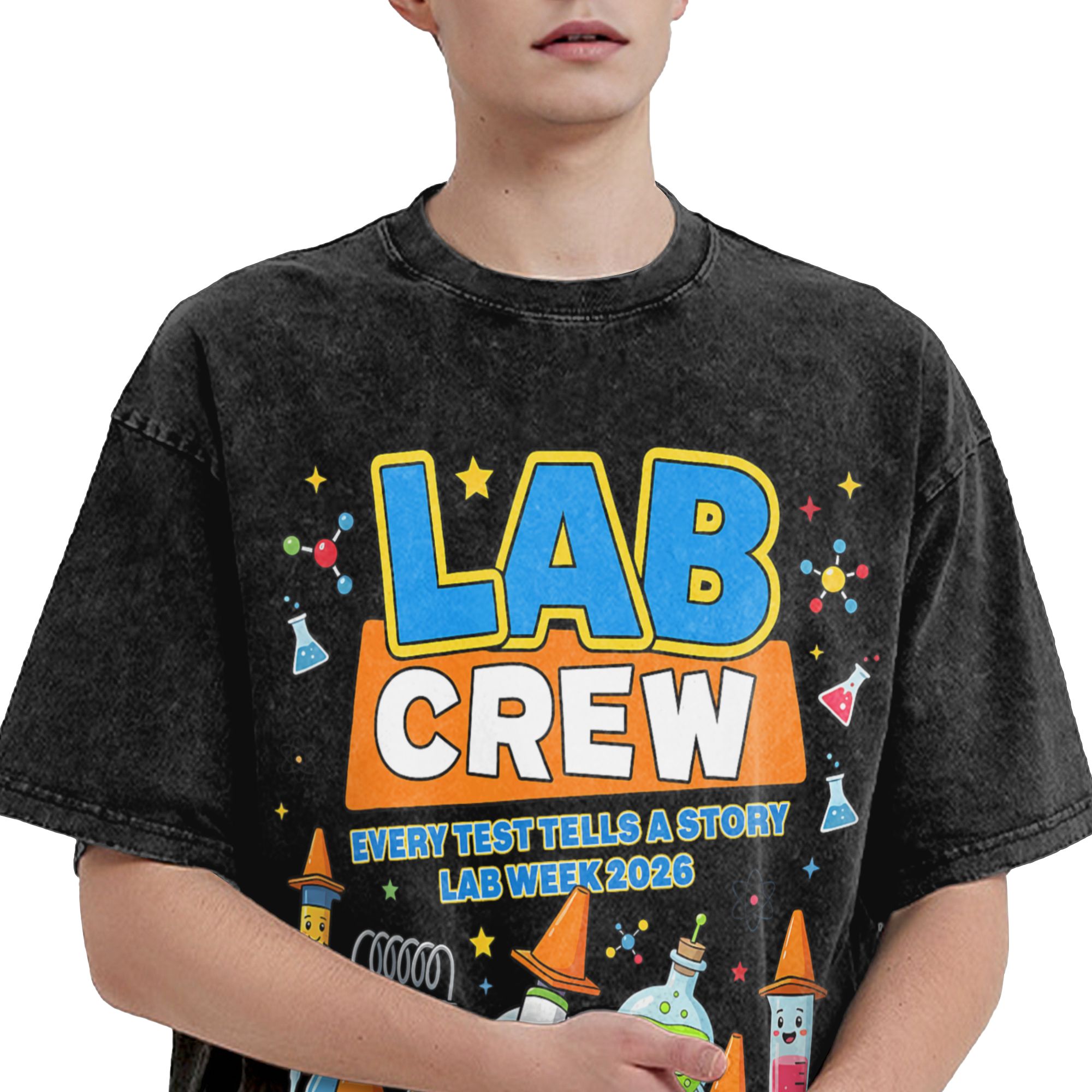 Maglietta da uomo Lab Crew Lab - Medical Laboratory Technician recensione e prezzo