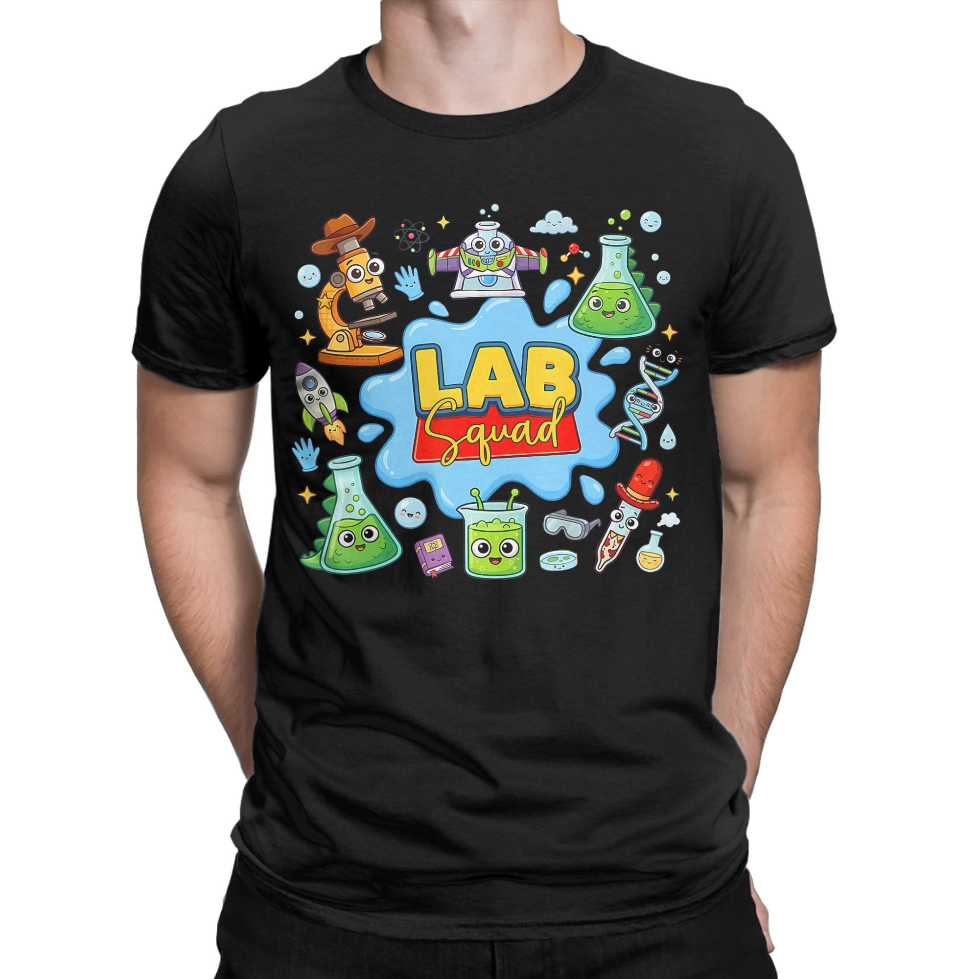 Magliette da uomo Lab Squad La - Medical Laboratory Technician recensione e prezzo